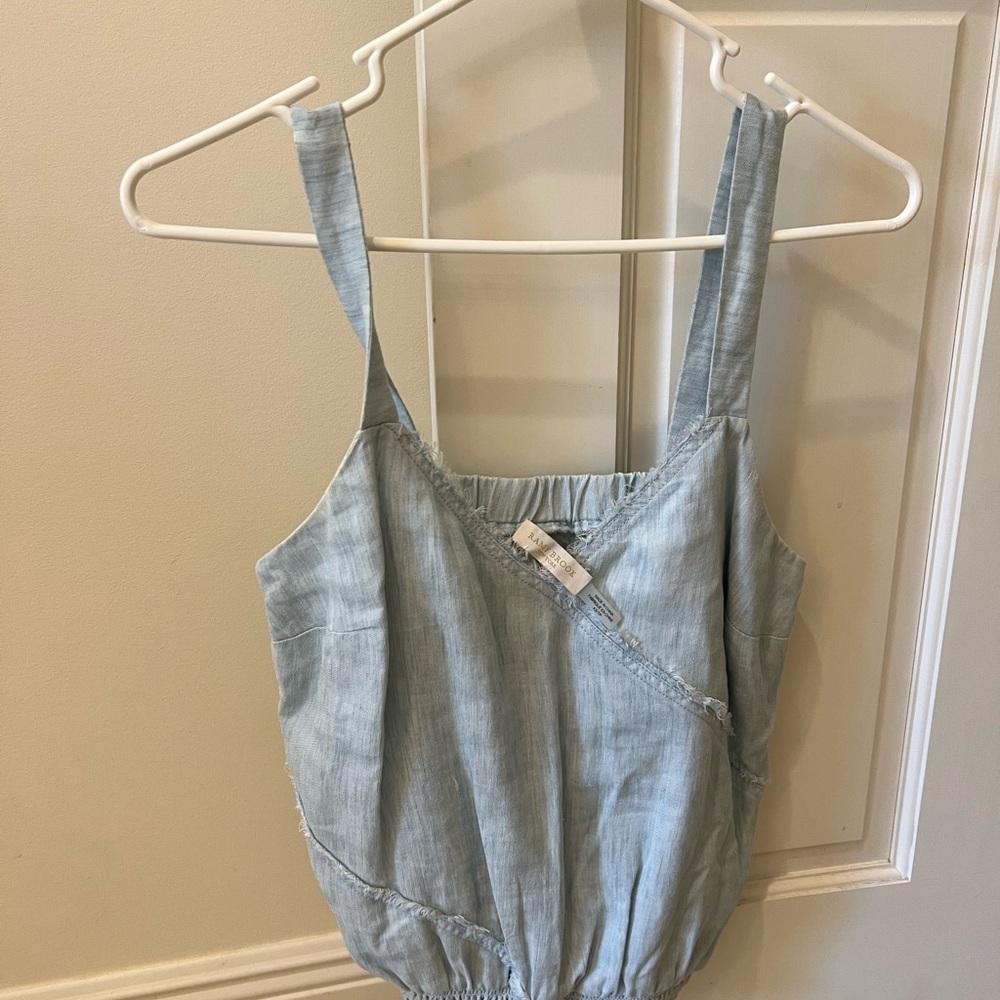 Light Blue Ramy Brook Sleeveless Top